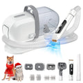 Pet Grooming Vacuum for Dogs & Cats, 13000Pa Suction, 5-In-1 Grooming Kit with Low Noise, 2.5L Dust Cup, Wireless Clippers, Deshedding Brush – Professional At-Home Pet Hair Cleaner